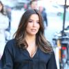 Eva Longoria se promène avec son amie Maria Bravo et son compagnon dans les rues de Paris. Le 24 septembre 2018