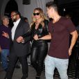 Mariah Carey et son compagnon Bryan Tanaka sont allés dîner au restaurant Craig à West Hollywood le 23 Septembre 2018.