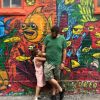 Laurent Ournac et sa fille Ludivine à Toronto, au Canada - Instagram, 31 juillet 2018