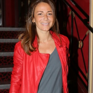 Elsa Fayer - Arrivée des people au défilé "Franck Sorbier " Haute Couture Automne-Hiver 2015-2016 à Paris, le 8 juillet 2015.