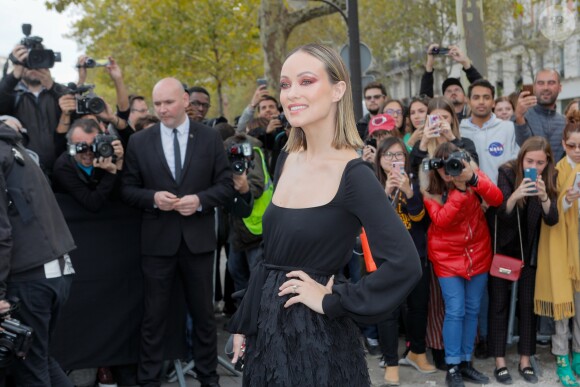 Olivia Wilde arrive au défilé Valentino prêt-à-porter printemps / été 2019 aux Invalides à Paris le 30 septembre 2018. © CVS / Veeren / Bestimage