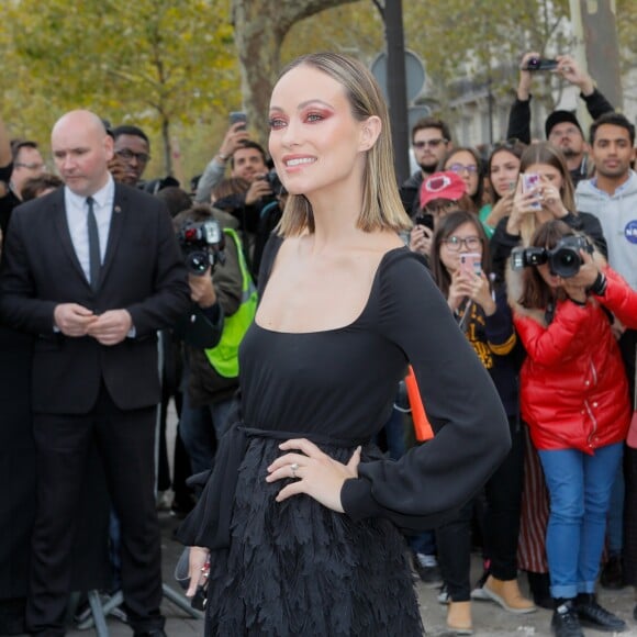 Olivia Wilde arrive au défilé Valentino prêt-à-porter printemps / été 2019 aux Invalides à Paris le 30 septembre 2018. © CVS / Veeren / Bestimage