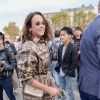 Pauline Ducruet arrive au défilé Valentino prêt-à-porter printemps / été 2019 aux Invalides à Paris le 30 septembre 2018. © CVS / Veeren / Bestimage