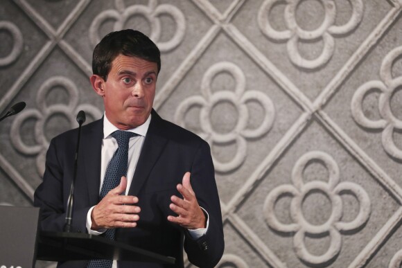 Manuel Valls annonce sa candidature à la mairie de Barcelone et se présente aux élections municipales de mai prochain. Le 25 septembre 2018.