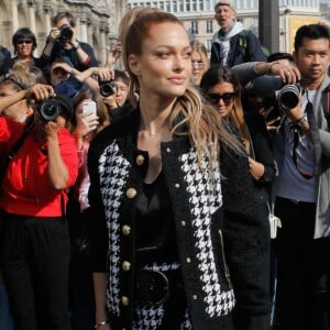 Caroline Receveur - Défilé Balmain, collection printemps-été 2019 à l'Hôtel de Ville. Paris, le 28 septembre 2018. © CVS / Veeren / Bestimage