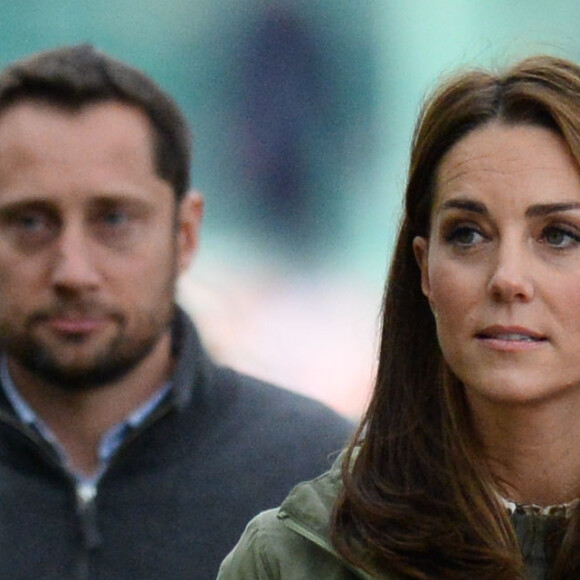 Kate Middleton au Sayers Croft Forest School and Wildlife Garden, Paddington Recreation Ground, Londres, le 2 octobre 2018.