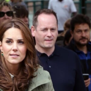 Kate Middleton au Sayers Croft Forest School and Wildlife Garden, Paddington Recreation Ground, Londres, le 2 octobre 2018.