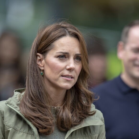 Kate Middleton au Sayers Croft Forest School and Wildlife Garden, Paddington Recreation Ground, Londres, le 2 octobre 2018.