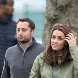 Kate Middleton au Sayers Croft Forest School and Wildlife Garden, Paddington Recreation Ground, Londres, le 2 octobre 2018.