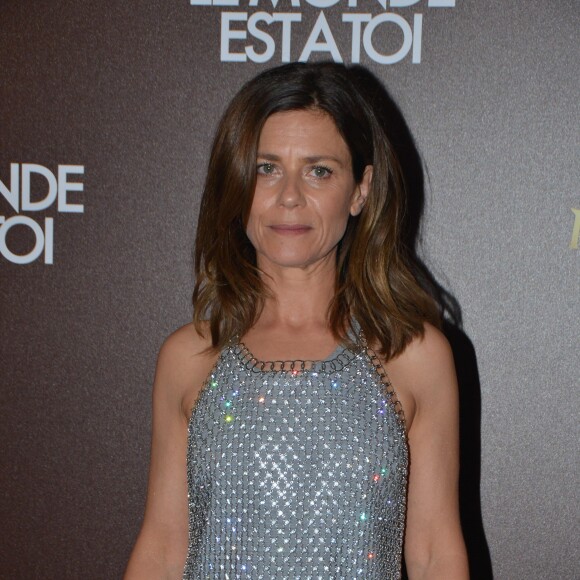 Marina Foïs - Photocall de la soirée du film "Le monde est à toi" sur la plage Magnum lors du 71ème festival International de Cannes le 12 mai 2018. © CVS-Veeren/Bestimage