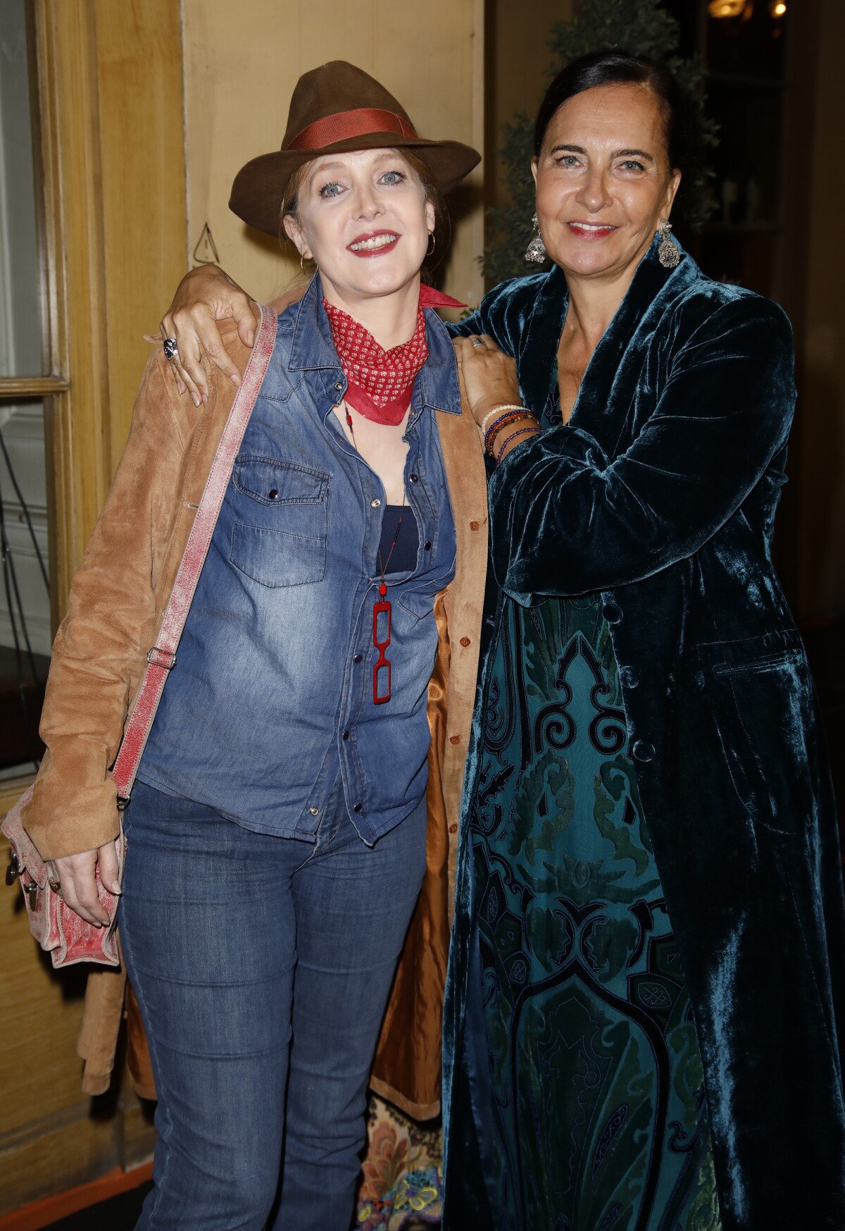 Photo : Exclusif - Agnès Soral, Nathalie Garçon - Nathalie Garçon fête ses  