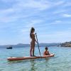 Barbara Mermoz et son fils Aaron en séance de paddle - instagram, 21 juin 2018