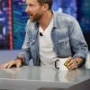 David Guetta sur le plateau de l'émission "El Hormiguero" à Madrid, le 12 septembre 2018.