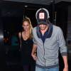 Enrique Iglesias et Anna Kournikova sont allés dîner au Palm Restaurant à Beverly Hills, Los Angeles, le 6 août 2015