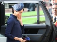 Mariage de la princesse Eugenie : Meghan Markle élégante en bleu marine