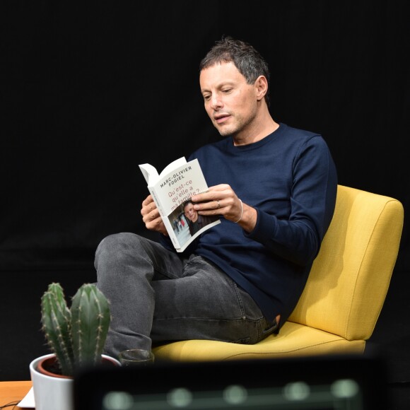 Exclusif - Marc-Olivier Fogiel en interview sur Facebook Live de Purepeople © Francis Petit / Bestimage