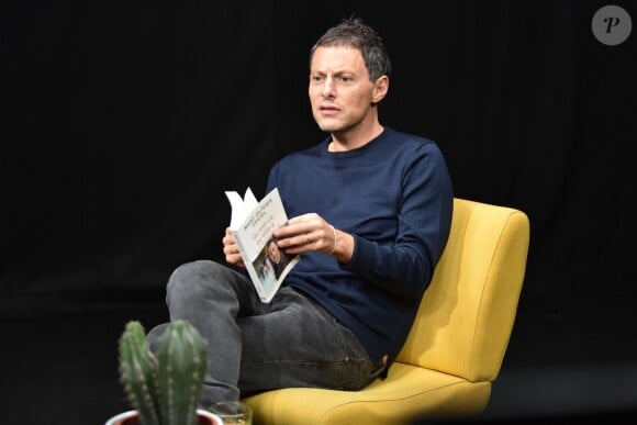 Exclusif - Marc-Olivier Fogiel en interview sur Facebook Live de Purepeople © Francis Petit / Bestimage
