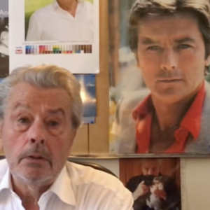 Alain Delon fait une déclaration à Fauve Hautot dans "Danse avec les stars 9" diffusé samedi 13 octobre 2018 - TF1