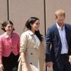 Le prince Harry, duc de Sussex et sa femme Meghan Markle, duchesse de Sussex (enceinte) ont visité le zoo de Taronga puis se sont rendus à l'Opéra de Sydney pour aller à la rencontre des habitants, lors de leur premier voyage officiel le 16 octobre 2018. Ils sont accueillis par Gladys Berejiklian (Premier ministre de la Nouvelle-Galles du Sud).