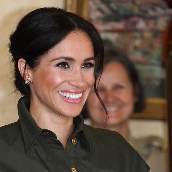 Meghan Markle et le prince Harry ont assisté à une réception donnée en leur honneur à la Admiralty House de Sydney, le 16 octobre 2018