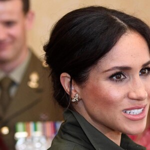 Meghan Markle et le prince Harry ont assisté à une réception donnée en leur honneur à la Admiralty House de Sydney, le 16 octobre 2018