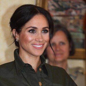 Meghan Markle et le prince Harry ont assisté à une réception donnée en leur honneur à la Admiralty House de Sydney, le 16 octobre 2018