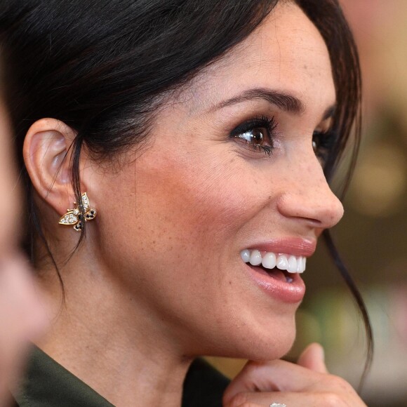 Meghan Markle et le prince Harry ont assisté à une réception donnée en leur honneur à la Admiralty House de Sydney, le 16 octobre 2018