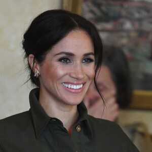 Meghan Markle et le prince Harry ont assisté à une réception donnée en leur honneur à la Admiralty House de Sydney, le 16 octobre 2018