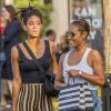 Exclusif - Willow Smith et sa fille Jada Pinkett sont allées faire du shopping dans les rues de Calabasas, le 2 septembre 2018