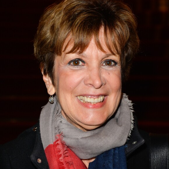 Catherine Laborde - Générale de la pièce "A droite, à gauche" au Théâtre des Variétés à Paris le 12 octobre 2016. © Coadic Guirec/Bestimage