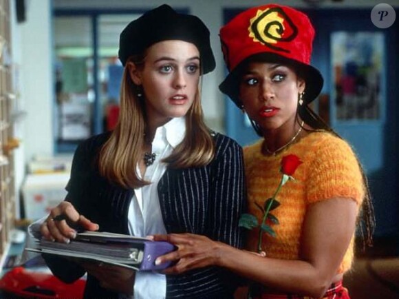 Alicia Silverstone et Stacey Dash dans le film "Clueless".