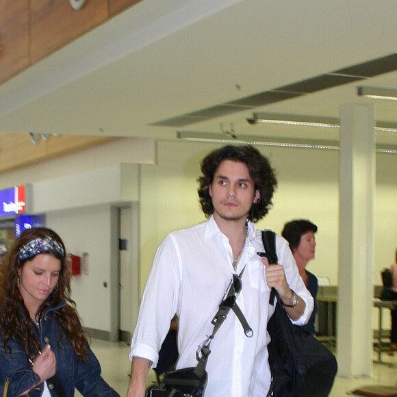 Jessica Simpson et John Mayer à Adelaide, en Australie. Avril 2007.
