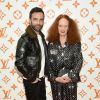 Nicolas Ghesquière et Grace Coddington - Soirée d'inauguration du pop-up store dédié à la collaboration 'Louis Vuitton x Grace Coddington. New York, le 25 octobre 2018.