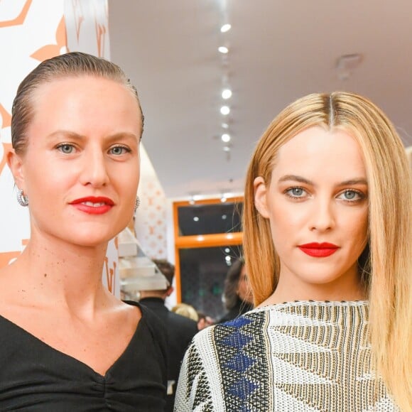 Olympia Scarry et Riley Keough - Soirée d'inauguration du pop-up store dédié à la collaboration 'Louis Vuitton x Grace Coddington. New York, le 25 octobre 2018.