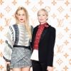 Riley Keough et Michelle Williams - Soirée d'inauguration du pop-up store dédié à la collaboration 'Louis Vuitton x Grace Coddington. New York, le 25 octobre 2018.