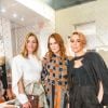 Sienna Miller, Julianne Moore et Noomi Rapace - Soirée d'inauguration du pop-up store dédié à la collaboration 'Louis Vuitton x Grace Coddington. New York, le 25 octobre 2018.