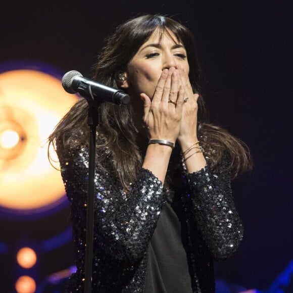 Nolwenn Leroy - 6e édition du concert caritatif pour l'association "Leurs Voix Pour l'Espoir" contre le cancer à l'Olympia à Paris le 12 octobbre 2017. © Pierre Perusseau/Bestimage