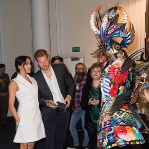 Le prince Harry et Meghan Markle à Wellington, en Nouvelle-Zélande, le 29 octobre 2018.