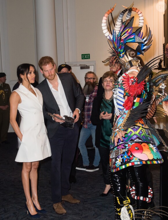 Le prince Harry et Meghan Markle à Wellington, en Nouvelle-Zélande, le 29 octobre 2018.