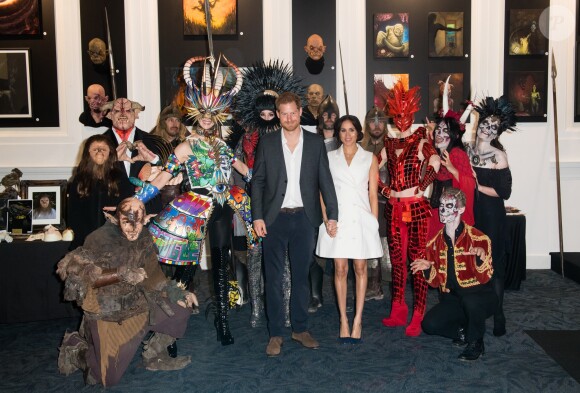 Le prince Harry et Meghan Markle à Wellington, en Nouvelle-Zélande, le 29 octobre 2018.