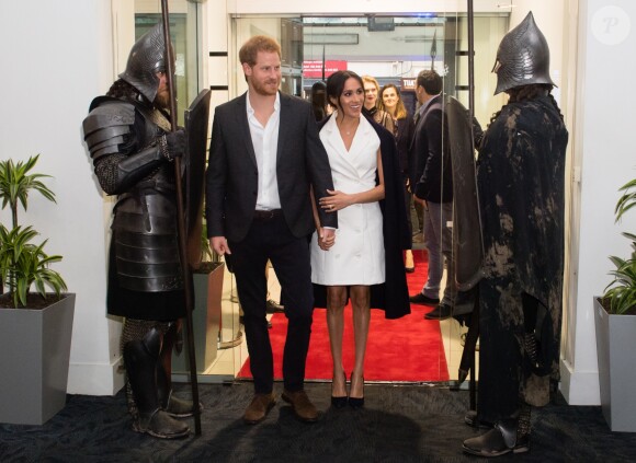 Le prince Harry et Meghan Markle à Wellington, en Nouvelle-Zélande, le 29 octobre 2018.
