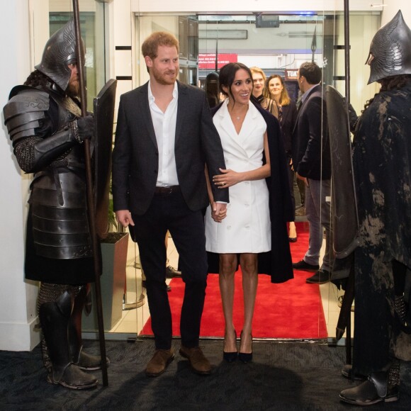 Le prince Harry et Meghan Markle à Wellington, en Nouvelle-Zélande, le 29 octobre 2018.