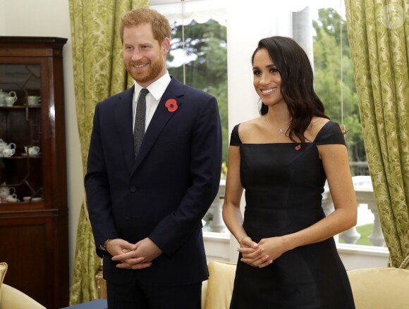 Le prince Harry et Meghan Markle à Wellington, en Nouvelle-Zélande, le 28 octobre 2018.