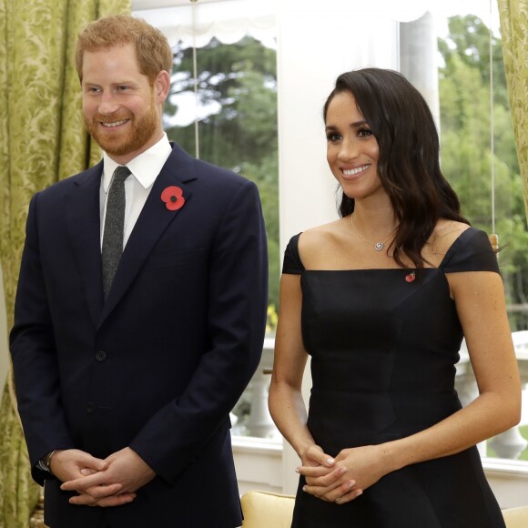 Le prince Harry et Meghan Markle à Wellington, en Nouvelle-Zélande, le 28 octobre 2018.