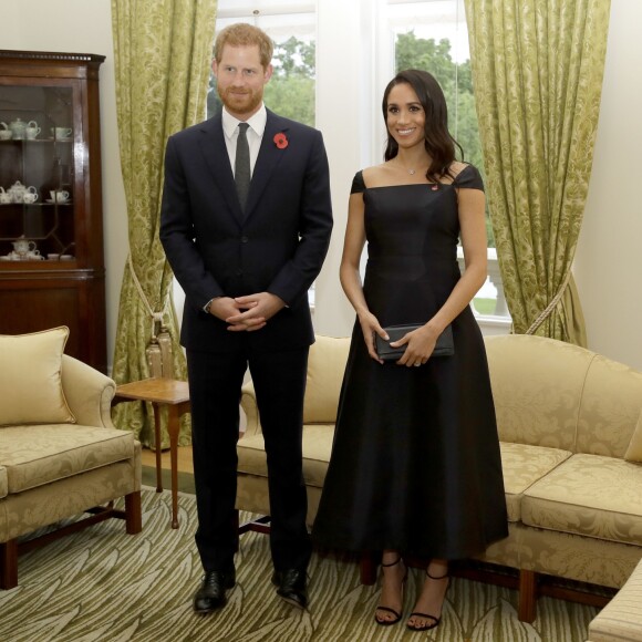 Le prince Harry et Meghan Markle à Wellington, en Nouvelle-Zélande, le 28 octobre 2018.
