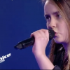 Mathilde dans The Voice Kids 5 sur TF1, le 9 novembre 2018.