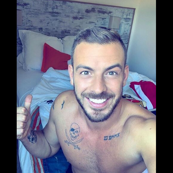 Julien Bert souriant sur Instagram, 21 octobre 2018