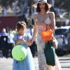 Jenna Dewan et sa fille Everly Tatum se rendent à une fête privée pour Halloween à Los Angeles, le 27 octobre 2018