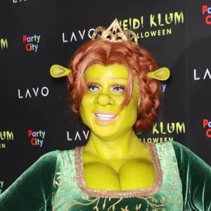 Heidi Klum, déguisée en princesse Fiona - 19ème soirée d'Halloween de Heidi Klum à New York, le 31 octobre 2018.