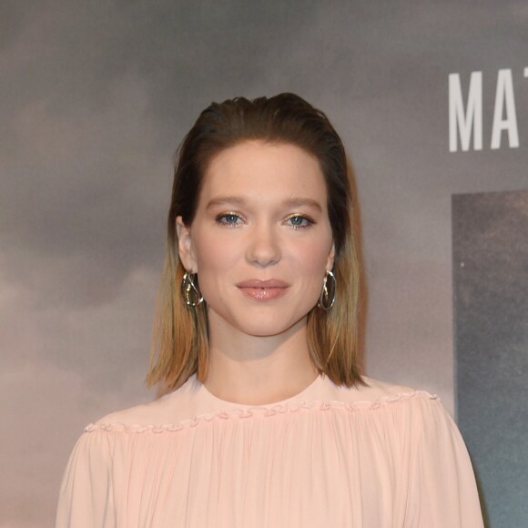 Léa Seydoux à la première de "Kursk" à la Cité du Cinéma à Saint-Denis, le 25 octobre 2018. © Guirec Coadic/Bestimage